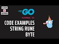 Unpacking the Relationship Between Strings, Runes, and Bytes in Go | Code Examples