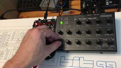 Stereoping Crumar Bit Controller Edition for Tauntek Midi CC Firmware Demo (feat. Drumkid)