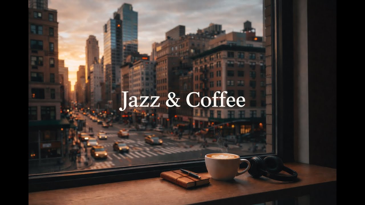 [Playlist]☕️ Jazz & Coffee | 여기가 뉴욕 한복판 카페인가요? 