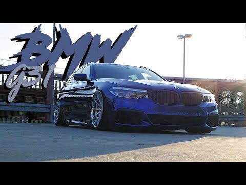 BMW G31 - 5er TOURING on FERRADA FR4 Wheels with AIRLIFT (feat. Dog)