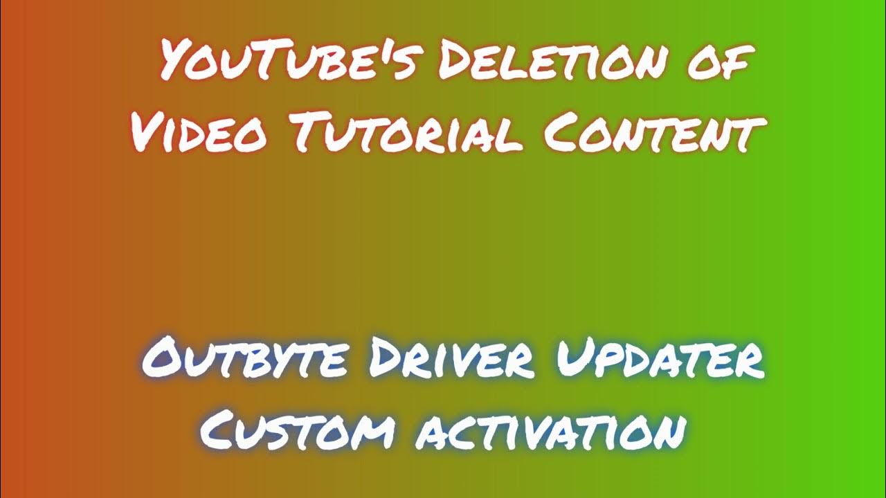 Steps how to download free install license outbyte driver updater