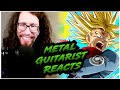 Pro Metal Guitarist REACTS: DBZ Dokkan Battle: PHY LR Super Saiyan Future Trunks Standby Skill OST