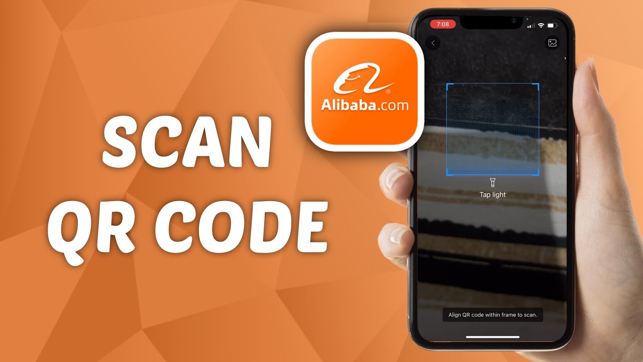 How to Scan QR Code in Alibaba - YouTube