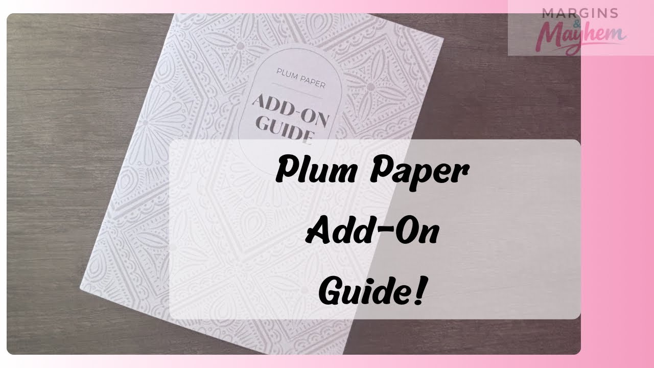 Peper Add Plum Paper Add-Ons Explained | What’s Worth It & What to Skip - YouTube