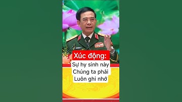 Xúc động: Phát biểu của Đại tướng Phan Văn Giang tại Đại hội Thanh niên Quân đội.