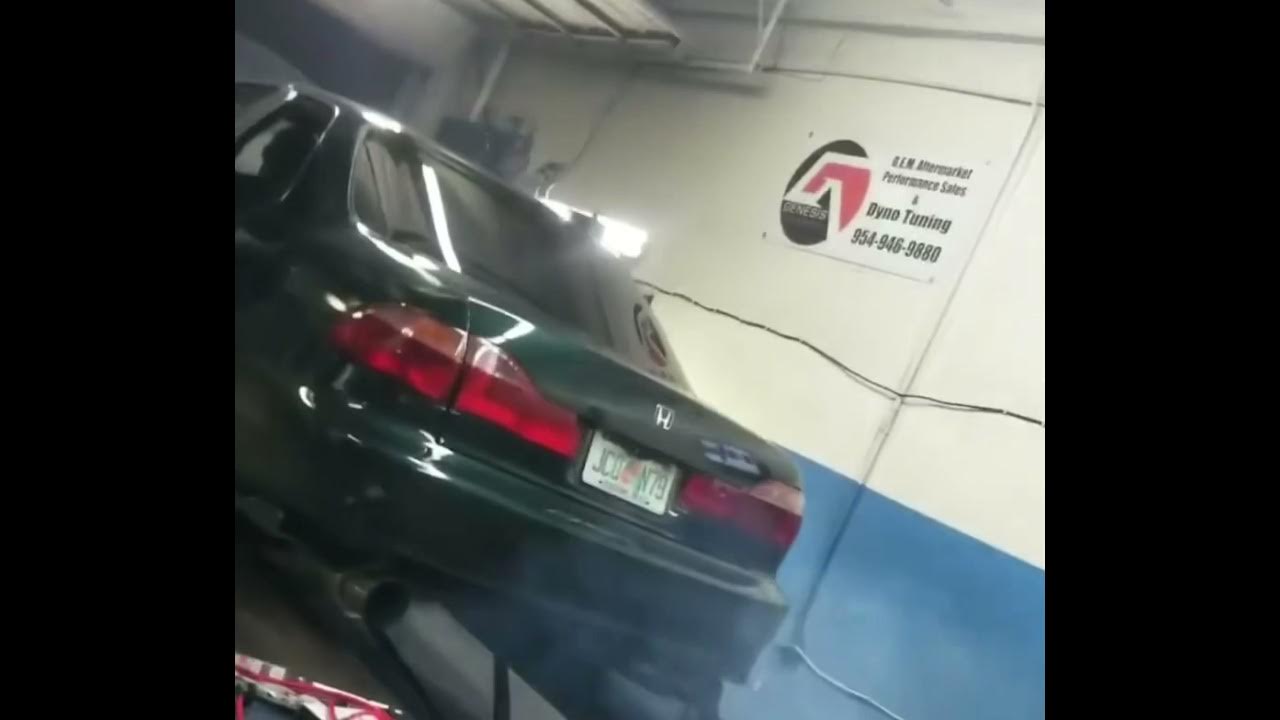 Honda Accord 1999 with turbo - YouTube