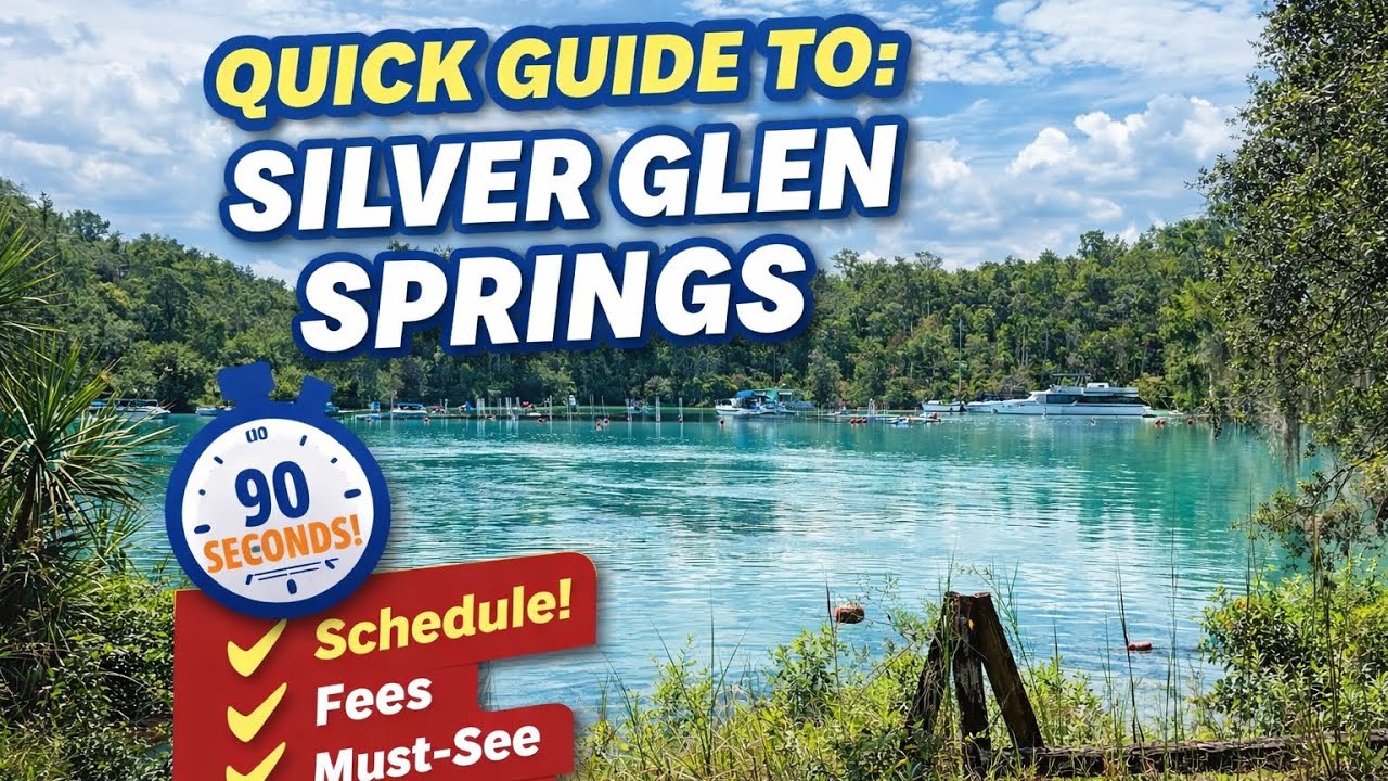 Silver Glen Springs in 90 Seconds | Hours, Fees, Tips & What to Know Before You Go.