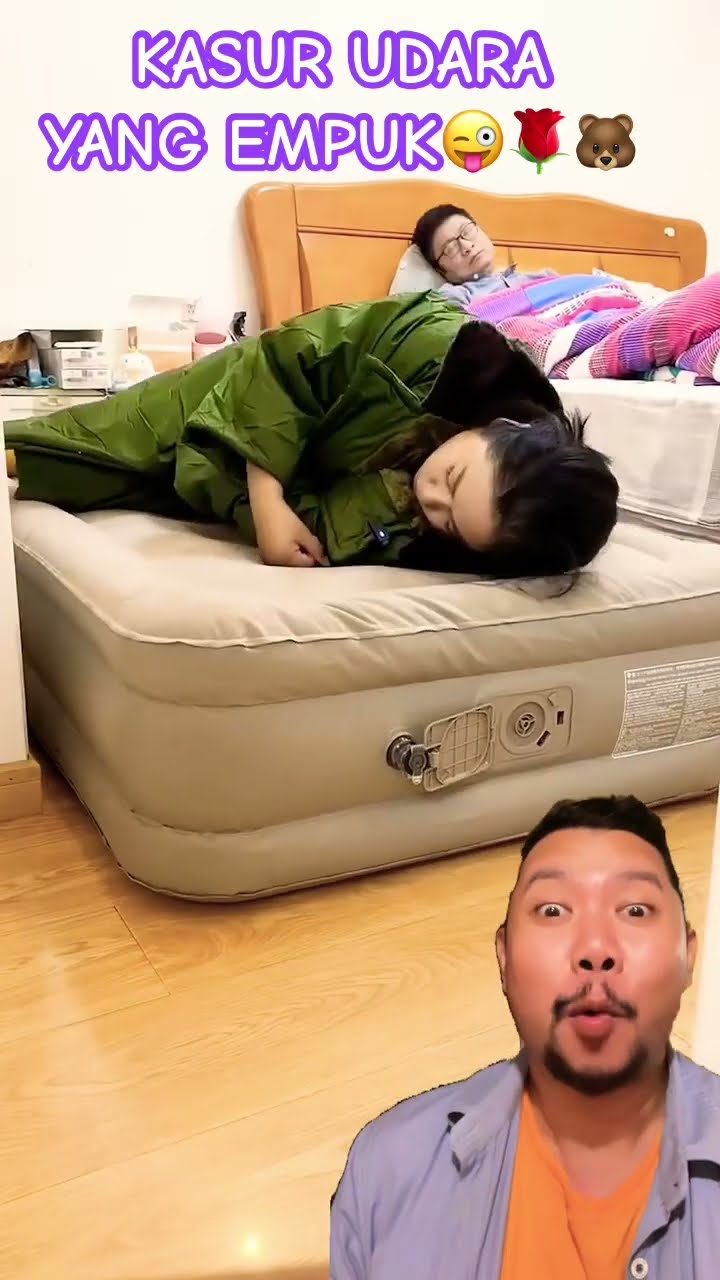 KASUR UDARA YANG EMPUK!!!?? #funny #comedy #shortsfeed #shorts