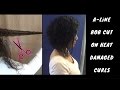 My Curly Hair Journey / A Line Bob Haircut