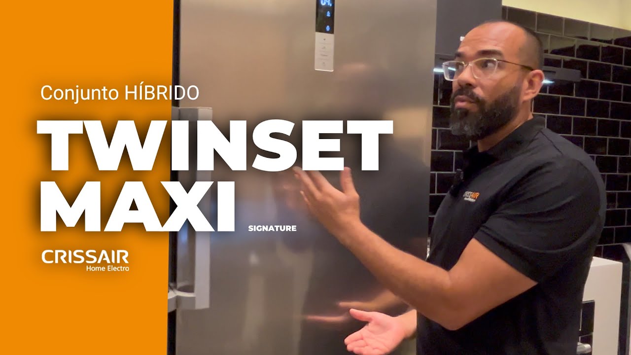 Refrigerador 380 L e Freezer 380 L TwinSet Maxi Crissair