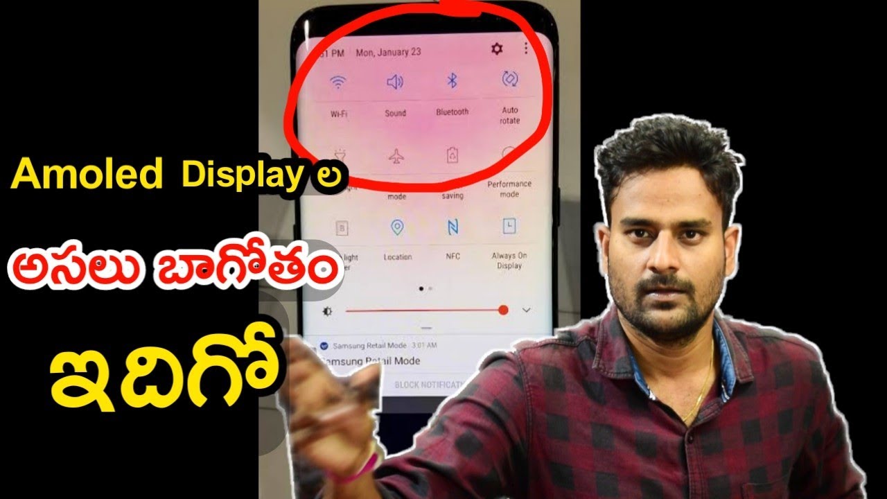 Truth Behind Amoled Displays I Problems & Solutions in telugu I