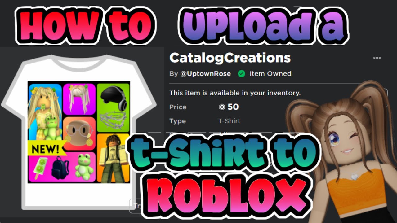 how to upload a shirt on roblox｜TikTok Search