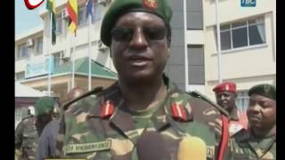 Mwamunyange Afunga Mafunzo ya Jeshi