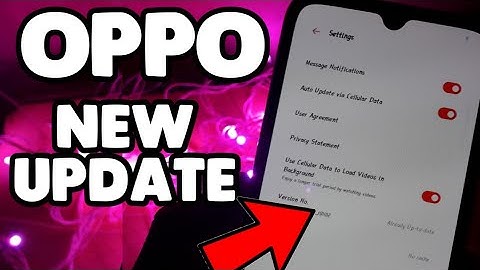 [OPPO] New update Recived in oppo a3s,a5s,a5,a7 | colour os 6.0 update for oppp a3s