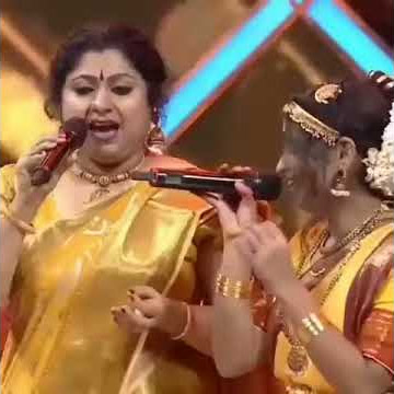 Shivangi and her Mom singing in Super Singer/Full video link is in box