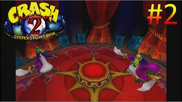 Crash Bandicoot 2: Cortex Strikes Back - Komodo Brothers Boss Fight