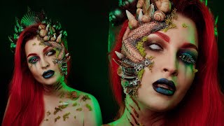 Макияж/Грим русалки🧜🏻‍♀️ Creepy Mermaid Make-up tutorial