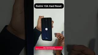 Redmi 10A Hard Reset | Redmi A10 Pattern Lock Remove