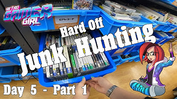 Hard Off Retro Game Hunting Day 5 Part 1 VLOG | Retro Gamer Girl