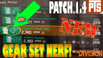 NERFING! PREDATOR
