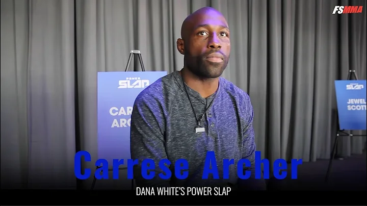 Carrese Archer Dana Whites Power Slap media day in...