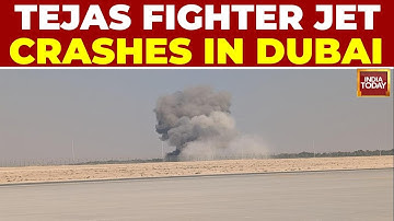 Indian HAL Tejas Fighter Jet Crashes During Dubai Airshow Demonstration