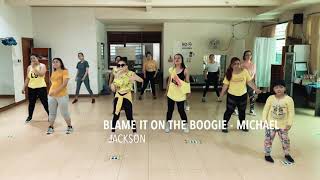 Blame it on the boogie - Michael Jackson | zumba choreo | zumba fitness | zumba dance