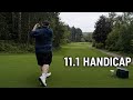 This Is What 11.1 Handicap Golf Looks Like In The Pouring Rain (Every Shot)