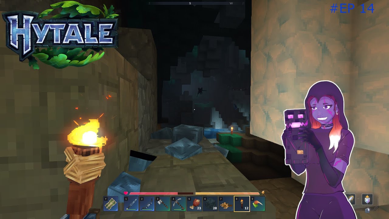 Going mining once again and Exploring some more! | ENG | Hytale | Ep 14