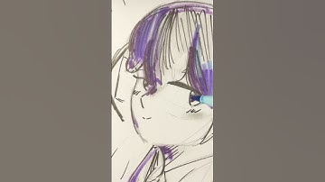 ReSpeedrawing OC part 3 #art #drawing #tutorial #oc