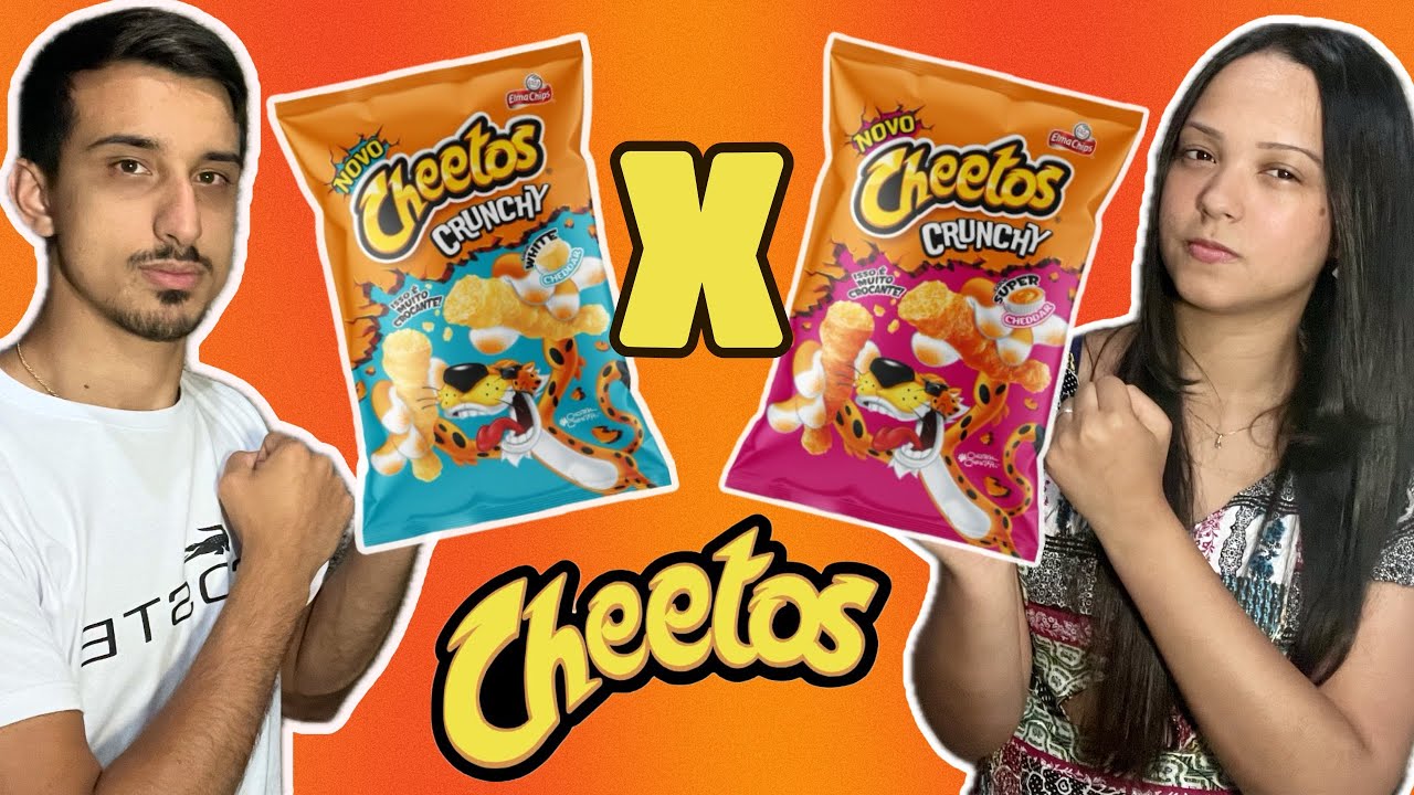 Provamos os Novos CHEETOS CRUNCHY, Vale a pena? 