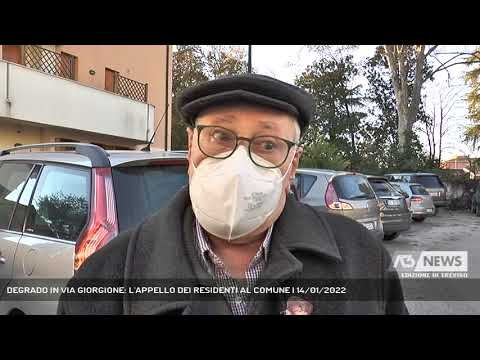 DEGRADO IN VIA GIORGIONE: L'APPELLO DEI RESIDENTI AL COMUNE | 14/01/2022