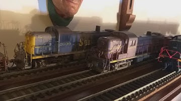 ALCO RS 3 ATLAS\KATO, TSUNAMI 2 DECODER, ESU SUGAR CUBE SPEAKER SWITCHING A LITTLE...