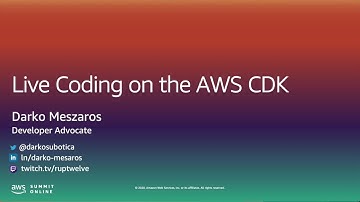I Want to Read and Write Code - Live Coding on the AWS CDK (Level 400)