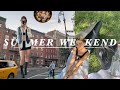 summer weekend in the city VLOG | thrift haul, nights out, & time with friends!