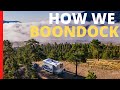 RV Boondocking Day in the Life | How We Camp Off Grid with a RV Solar System