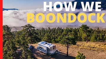 RV Boondocking Day in the Life | How We Camp Off Grid with a RV Solar System