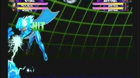 MvC2: Storm nj Infinite vs Sent [6 Variations]