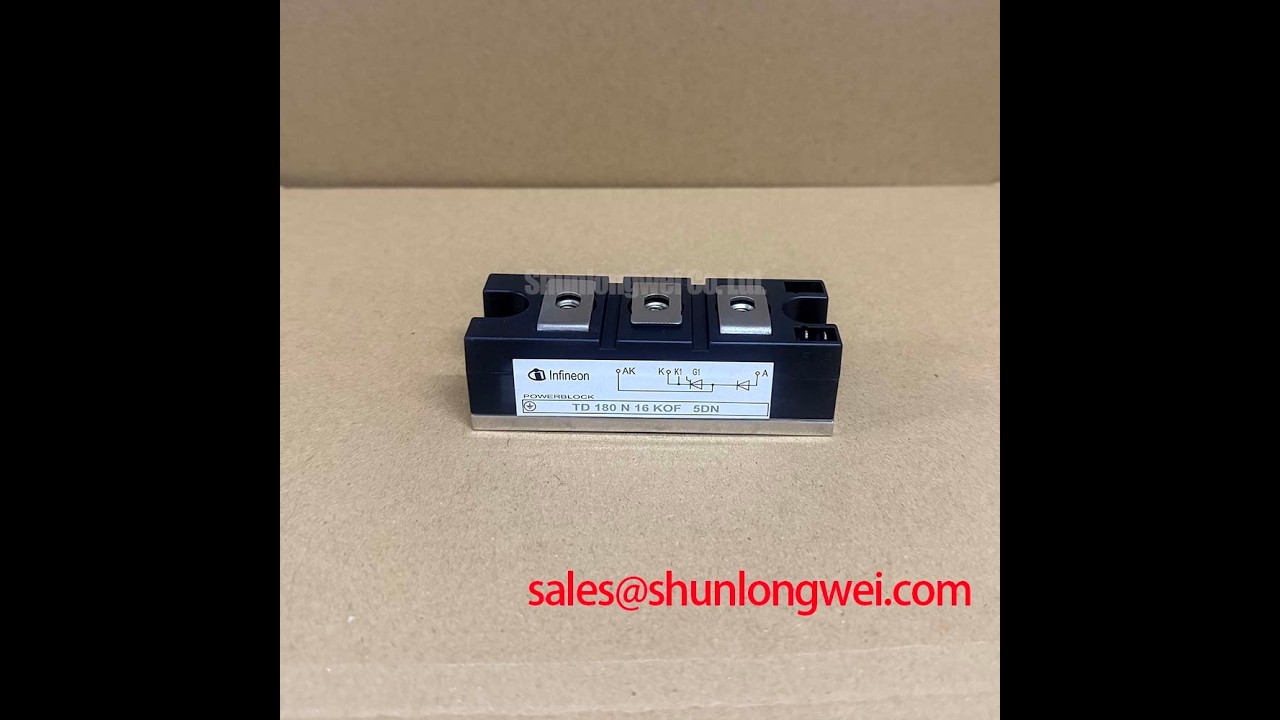 #infineon TD180N16KOF 5DN #igbt - YouTube