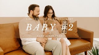 Finding Out We're Pregnant with Baby #2 | *Raw Reaction* | Alexia Scheetz