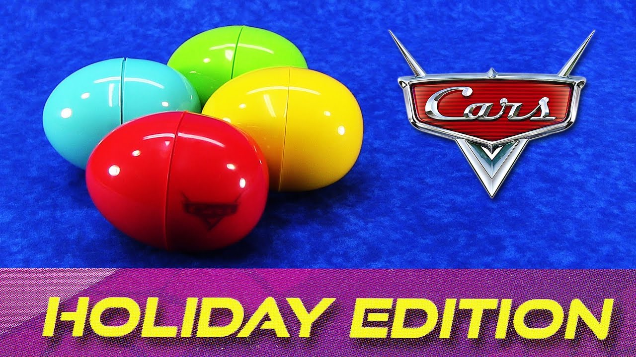 Cars 2 Holiday Edition Surprise Easter Eggs Diecast Cars Disney/Pixar