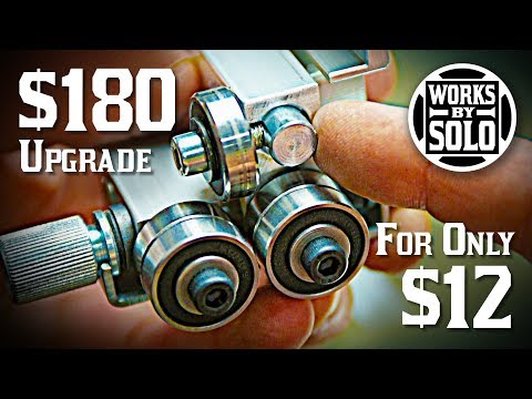 CHEAP BANDSAW TUNE UP! | HOW TO UPGRADE BLADE GUIDES | RIKON Bandsaw | Best Bandsaw Upgrade Ever!