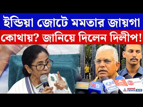 Dilip Ghosh: মমতা-INDIA সমীকরণ নিয়ে মুখ খুললেন দিলীপ! করলেন তীব্র কটাক্ষ | Mamata Banerjee