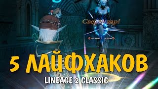 5 ЛАЙФХАКОВ в MMORPG Lineage 2 Classic