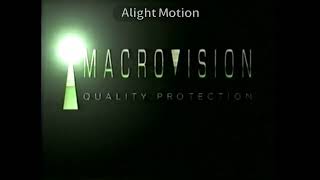 Cp Macrovision Quality Protection Logo Green Lowers
