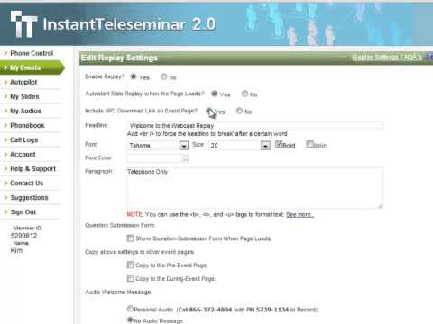 How to Find Your Replay Link in Instant Teleseminar