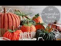 ДЕКОРАТИВНЫЕ ТЫКВЫ 10 СПОСОБОВ / DECORATIVE PUMPKINS 10 OPTIONS