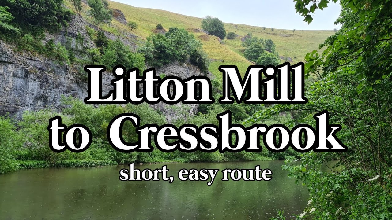 Litton Mill to Cressbrook Mill | Rainy river walk in the English countryside