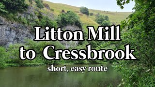 Litton Mill to Cressbrook Mill | Rainy river walk in the English countryside