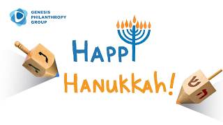 Happy Hanukkah from Genesis Philanthropy Group!
